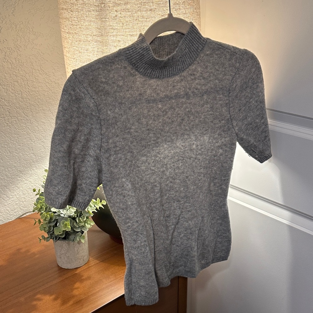 Abercrombie & Fitch Charcoal Cowl Neck Sweater